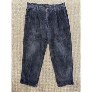 Bill Blass Corduroy Pants‎ Mens 36x29 Black Straight Pants